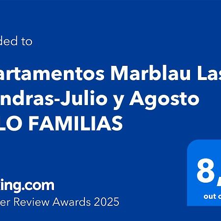 Apartamentos Marblau Las Alondras-Julio Y Agosto Solo Familias Gandía Eksteriør billede